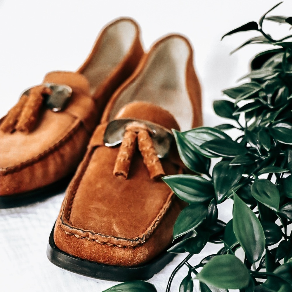 Stuart wietzman loafers with tassel